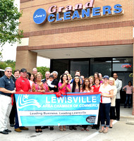Lucy's Grand Cleaners Lewisville Chamber ribbon cutting